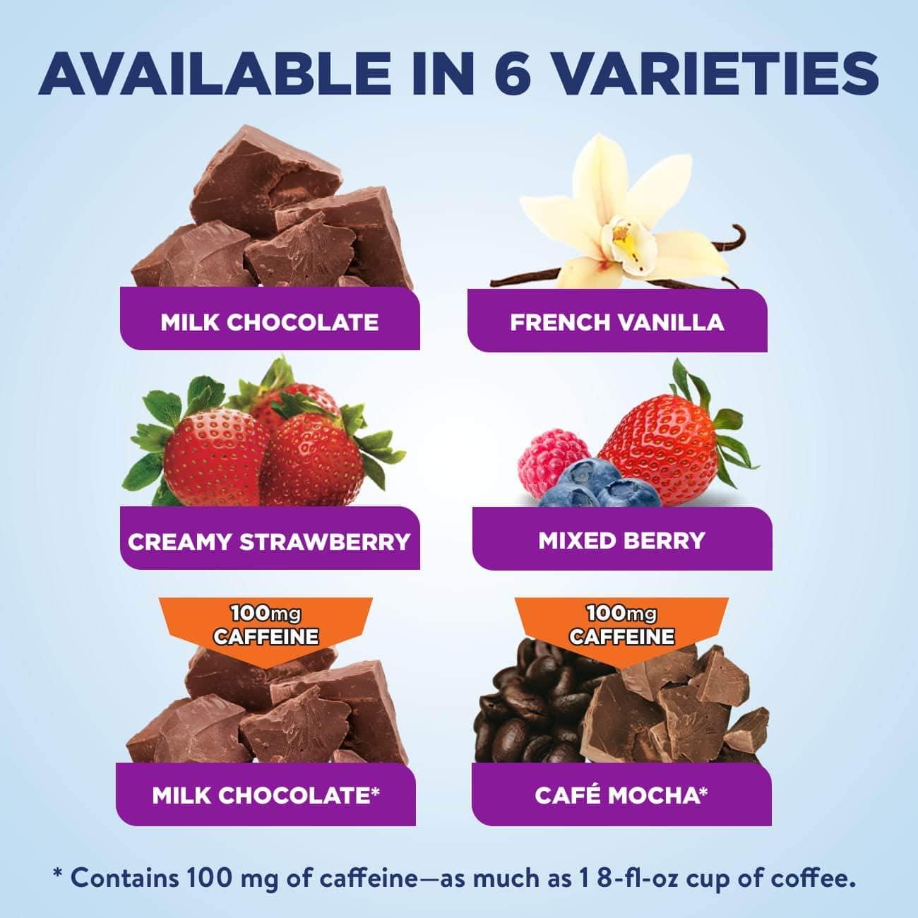 Ensure Max Protein, Chocolate with Caffeine, 12ct