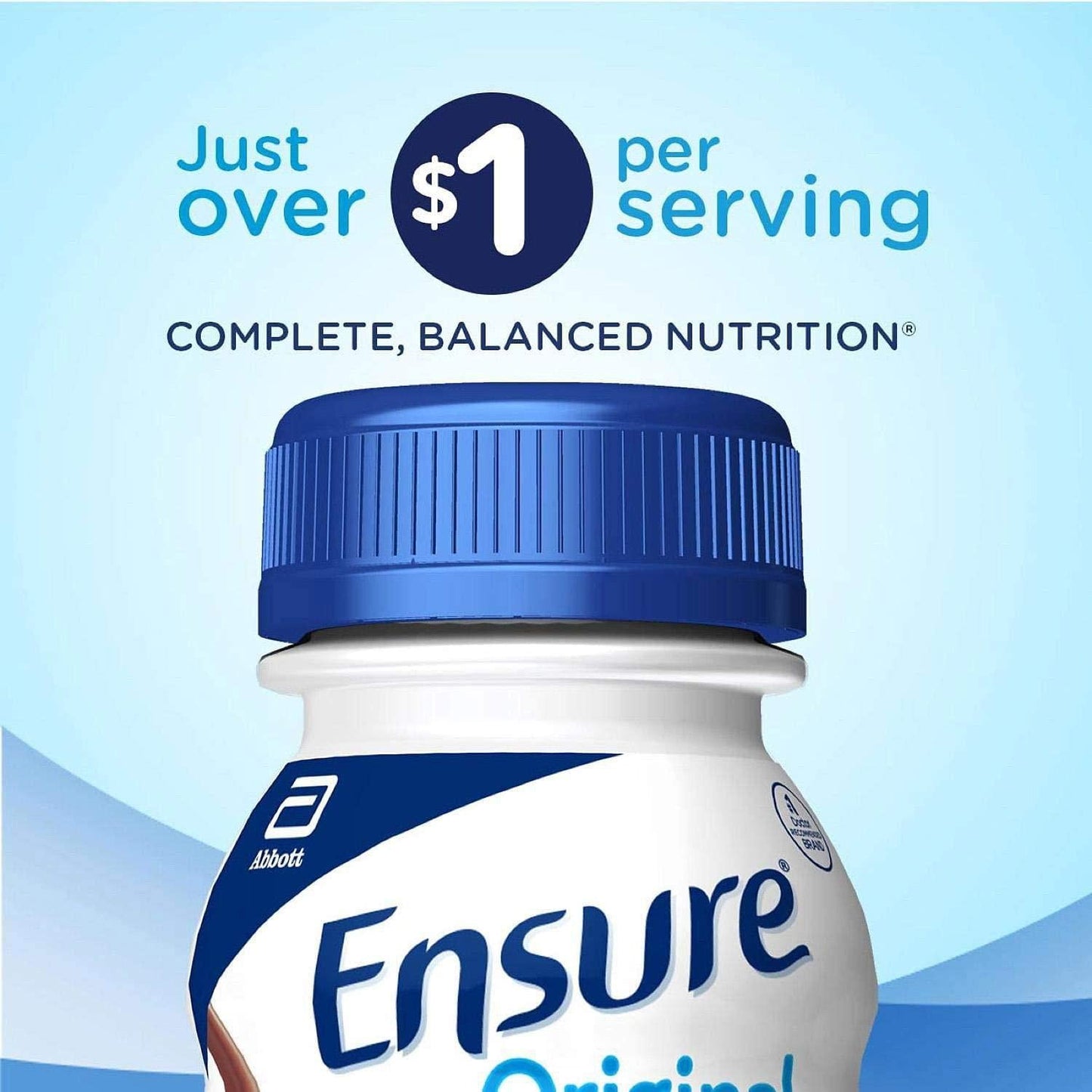 Ensure Original Nutrition Shake, Milk, 8 Chocolate 192 Fl Oz (Pack of 24)