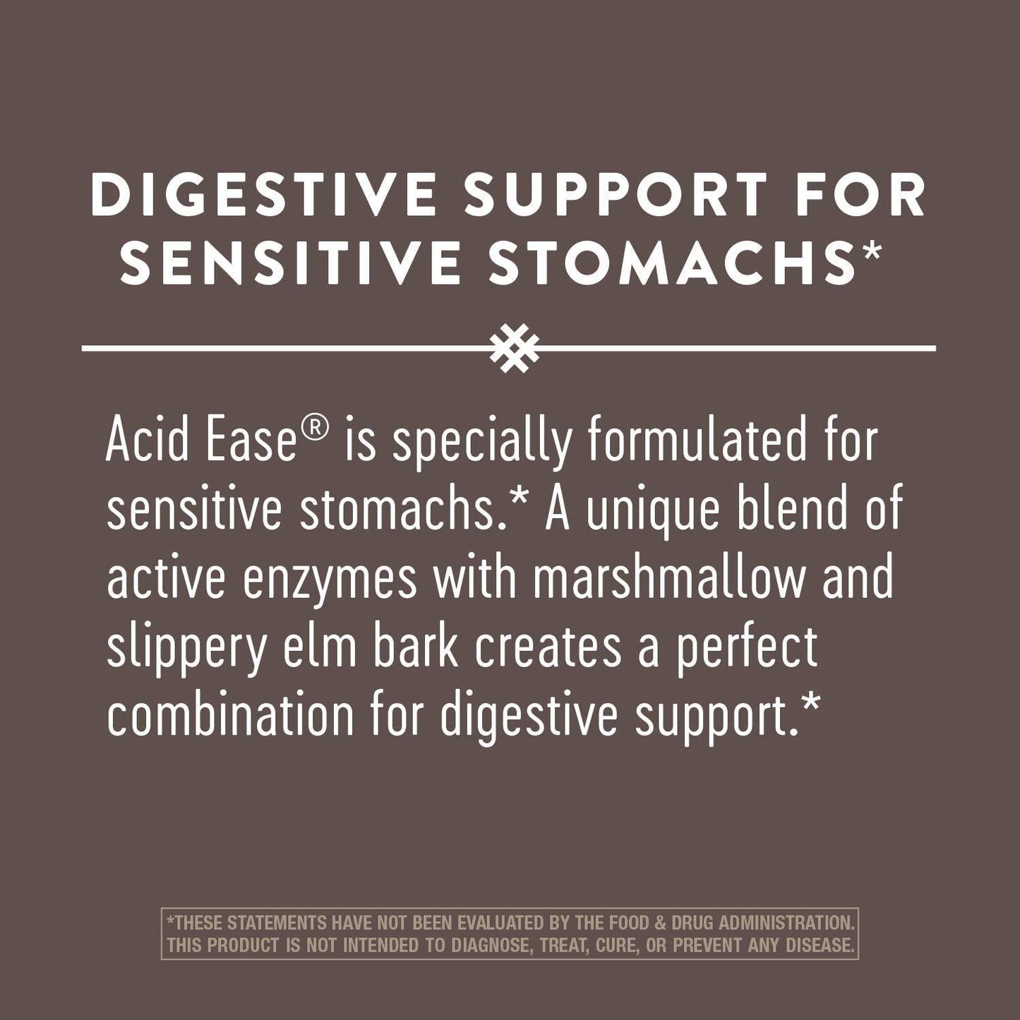 Enzymatic Therapy Acid-Ease, digestion formula for sensitive stomachs, 180 Vcaps