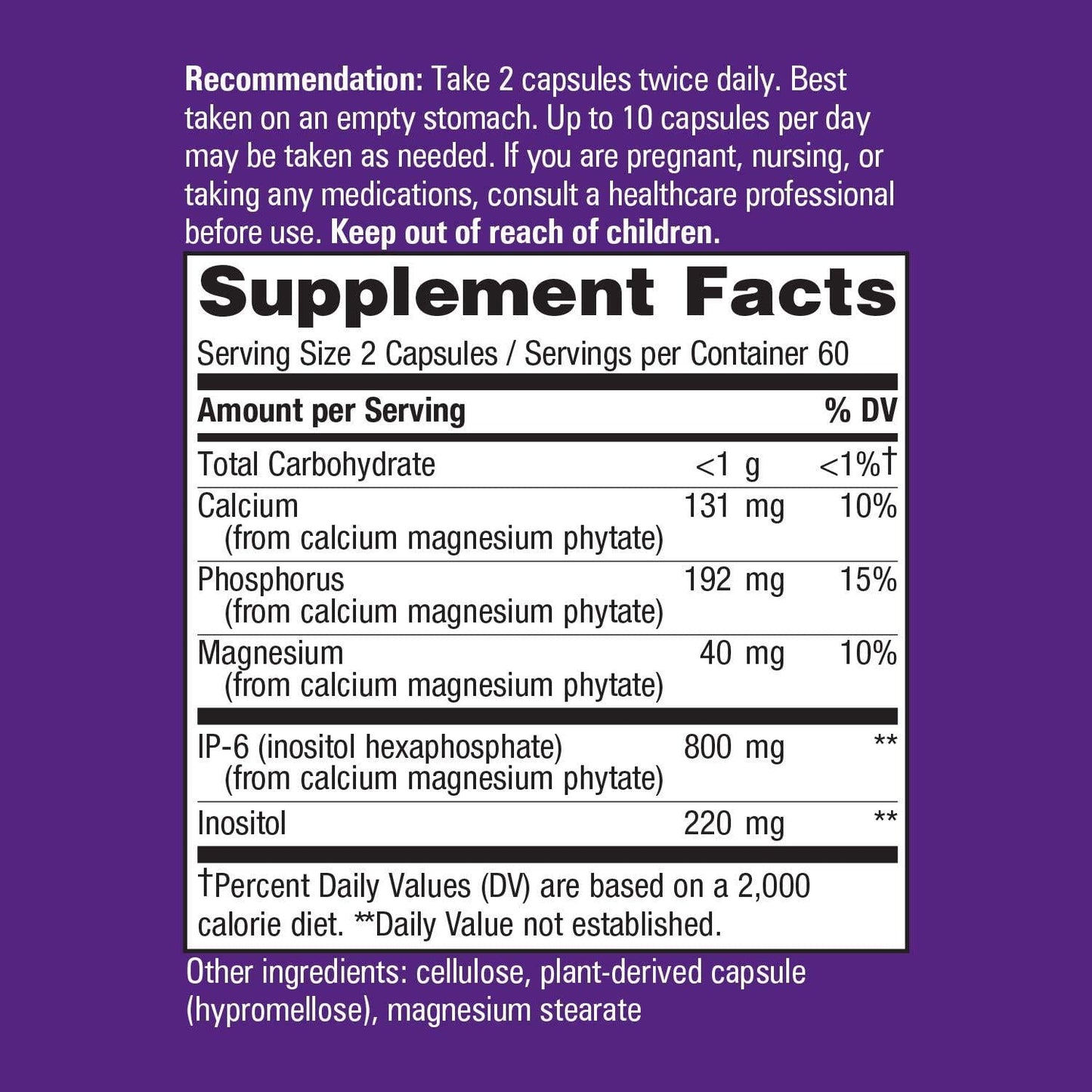 Enzymatic Therapy Cell Forte W/Ip-6, 120 Capsules