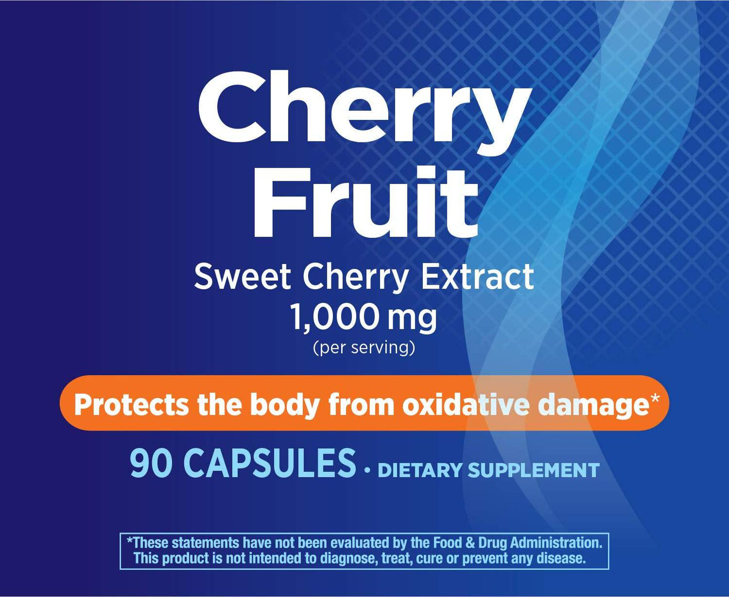 Enzymatic Therapy Cherry Fruit Sweet Cherry Extract 1,000 mg Potency, 90 Count