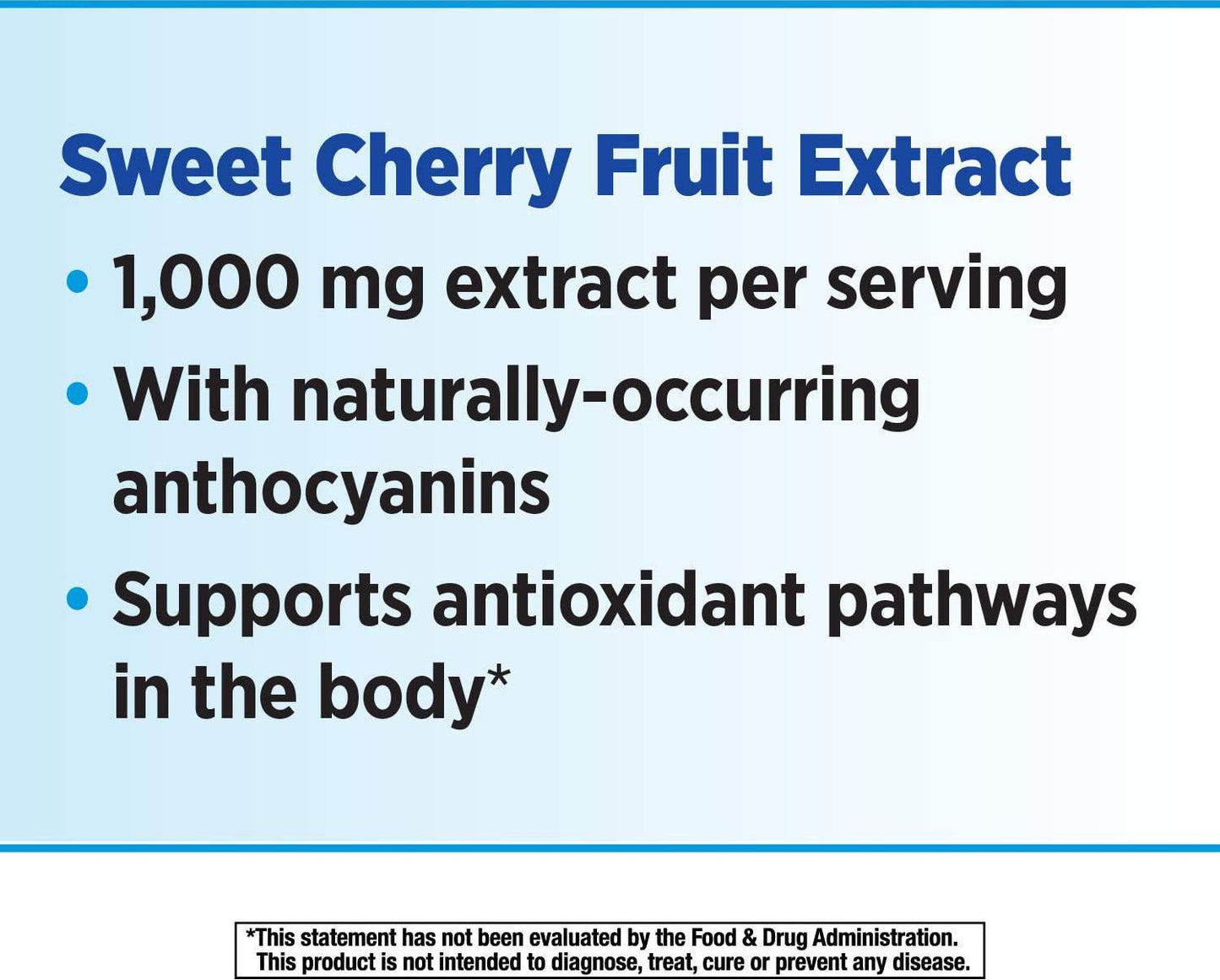 Enzymatic Therapy Cherry Fruit Sweet Cherry Extract 1,000 mg Potency, 90 Count