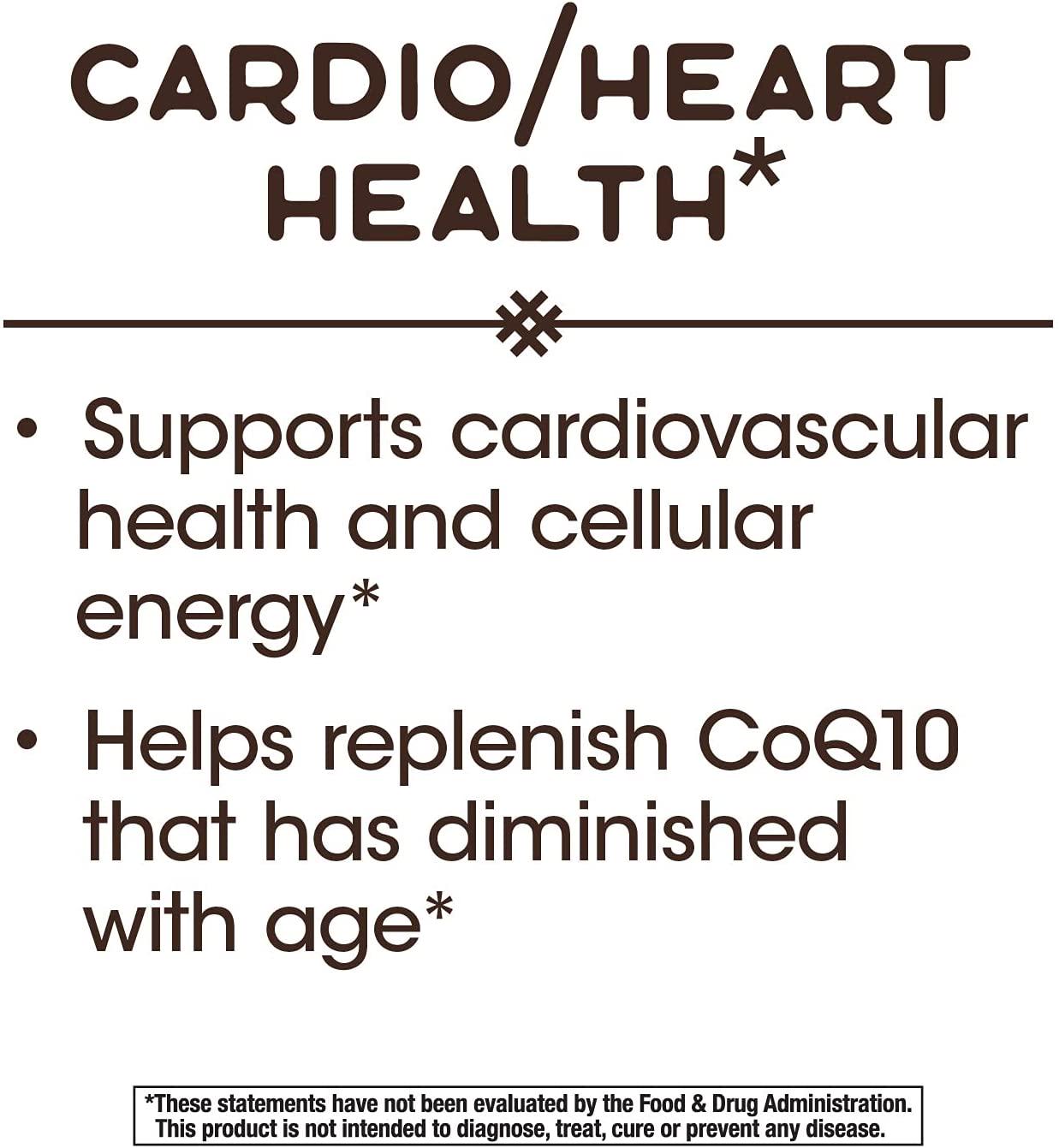 Enzymatic Therapy CoQ10 100 mg Ubiquinone, 120 Softgels