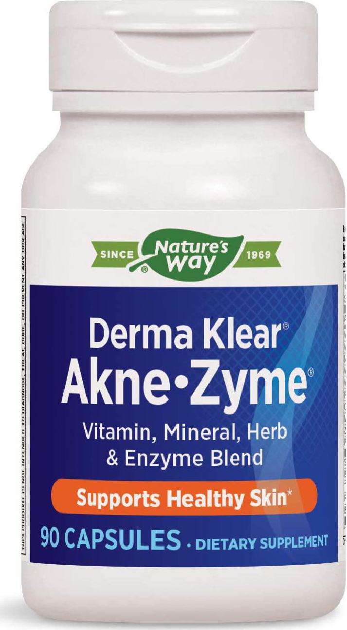 Enzymatic Therapy Derma Klear Akne-Zyme Blend, 90 Capsules