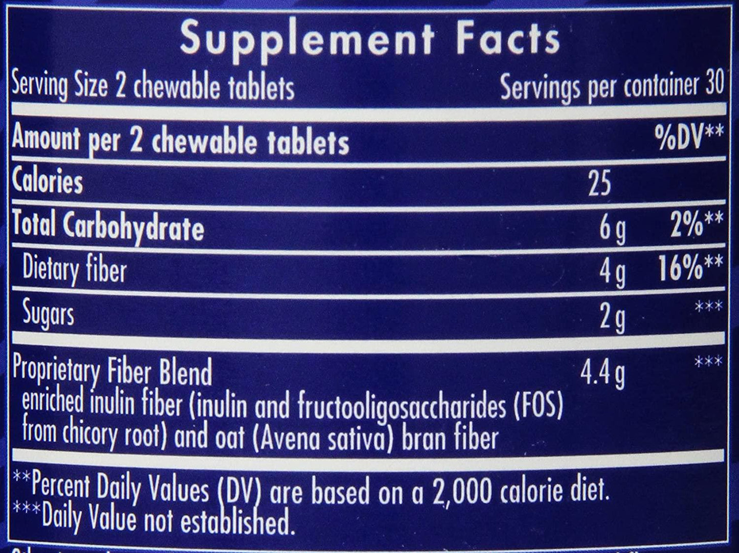 Enzymatic Therapy Fiber Delights Vanilla Chewables, 60 Tablets