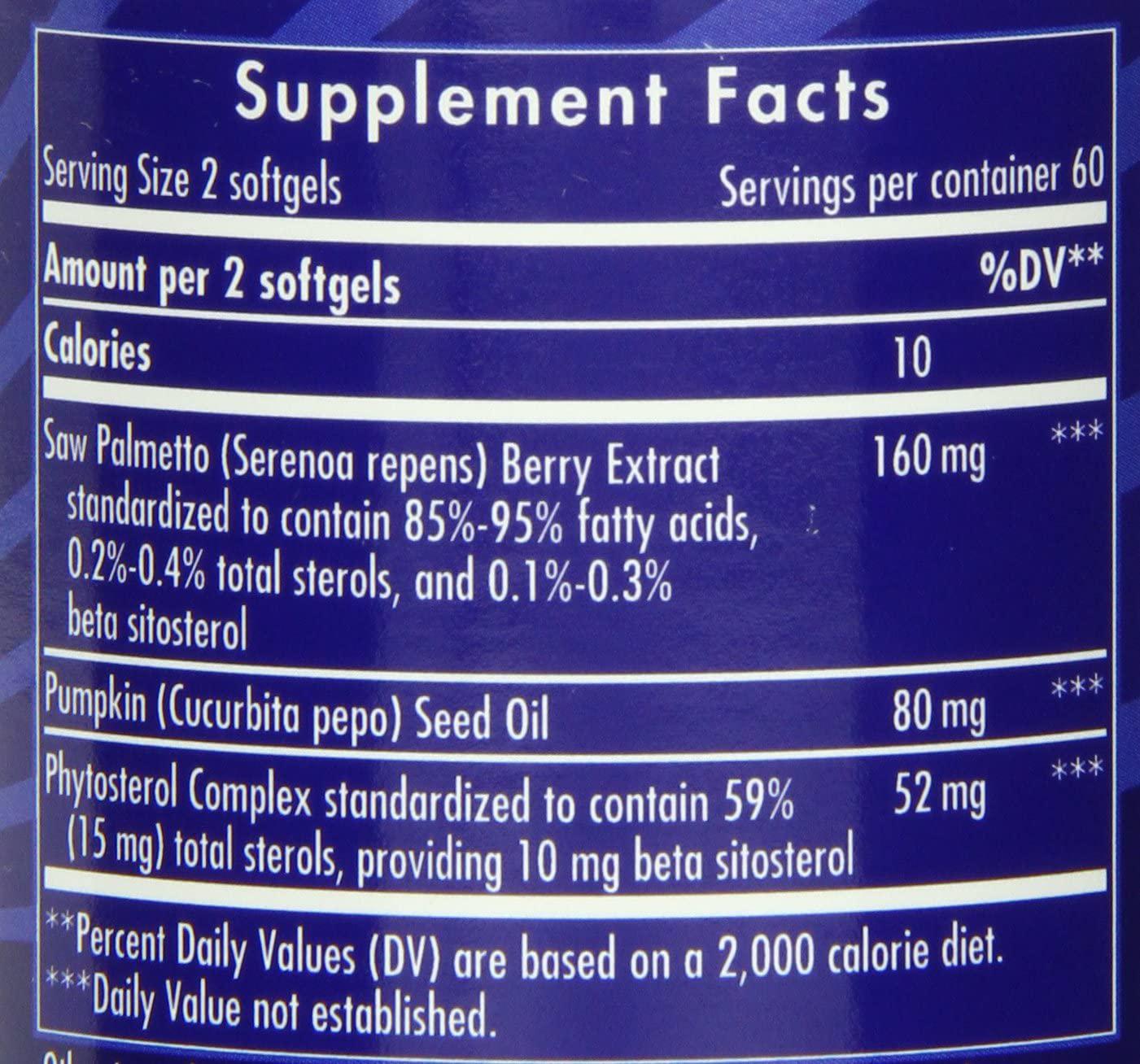 Enzymatic Therapy Prostate Advantage with Phytosterols, 120 Capsules