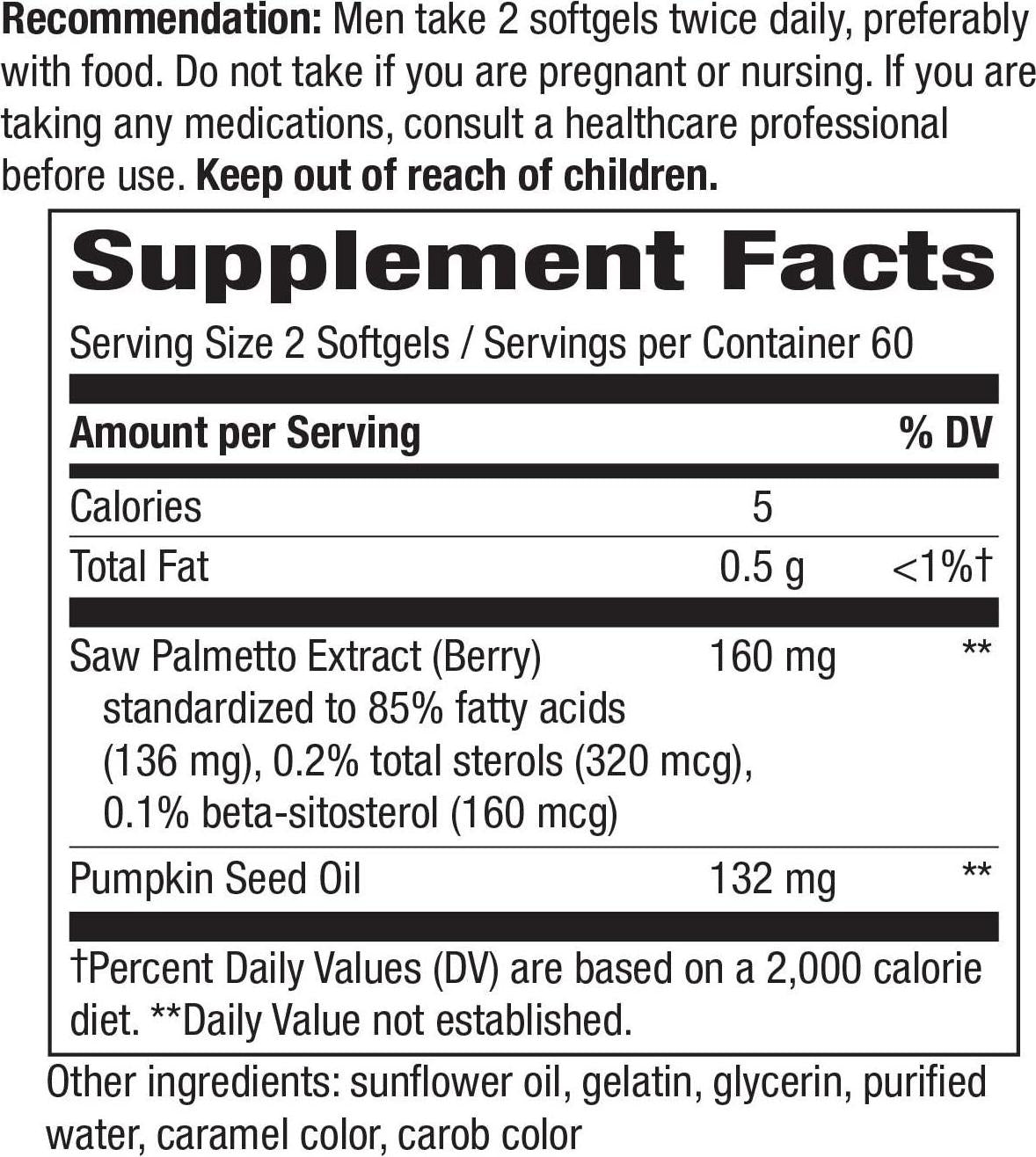 Enzymatic Therapy Prostate Advantage with Phytosterols, 120 Capsules