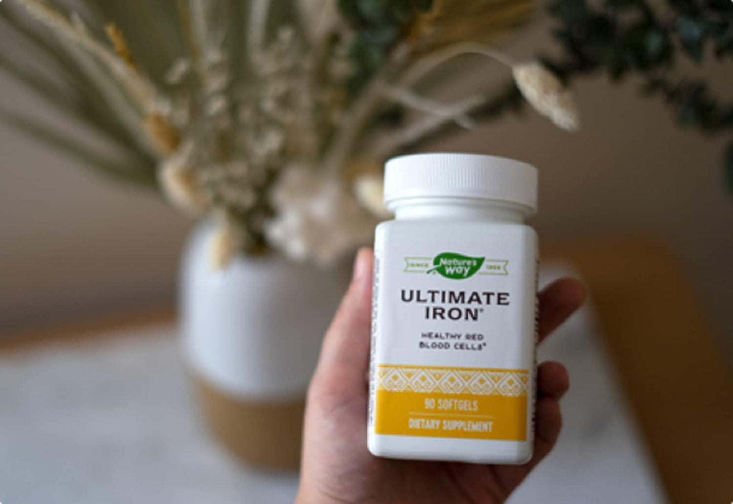 Enzymatic Therapy Ultimate Iron Softgels, 90 Count