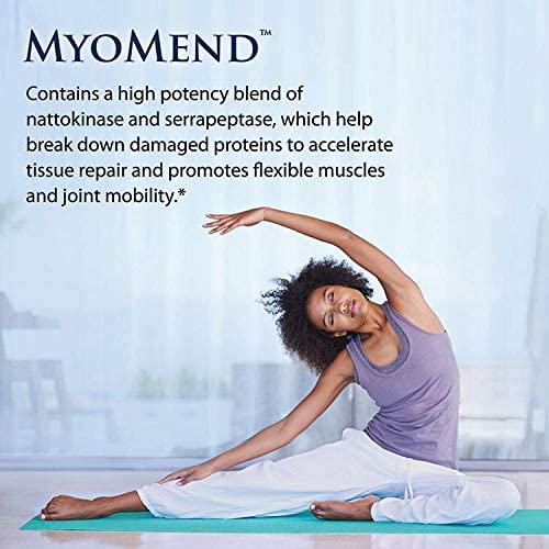 Enzyme Science Myomend, 60 Capsules – Muscle and Joint Support – Formulated with Bromelain and Rutin – Enzyme Health Supplement – Vegan and Kosher