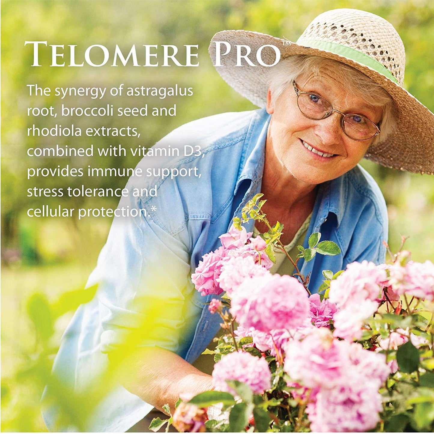 Enzyme Science Telomere Pro , 30 Capsules Supports Cellular Health, Energy Production, and Healthy Aging  Formulated with Vitamin D3, Rhodiola, and Astragalus Natural Telomerase Supplement