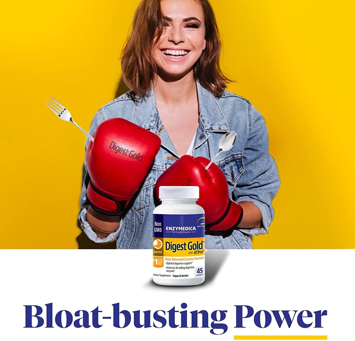 Enzymedica - Digest Gold with ATPro - 180 Capsules (Formerly DigestGold)