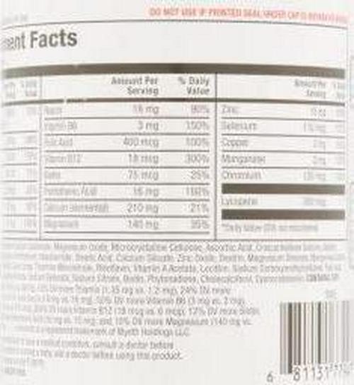 Equate One Daily Men&#039;s Multivitamin Multimineral Supplement, 100 Tablets