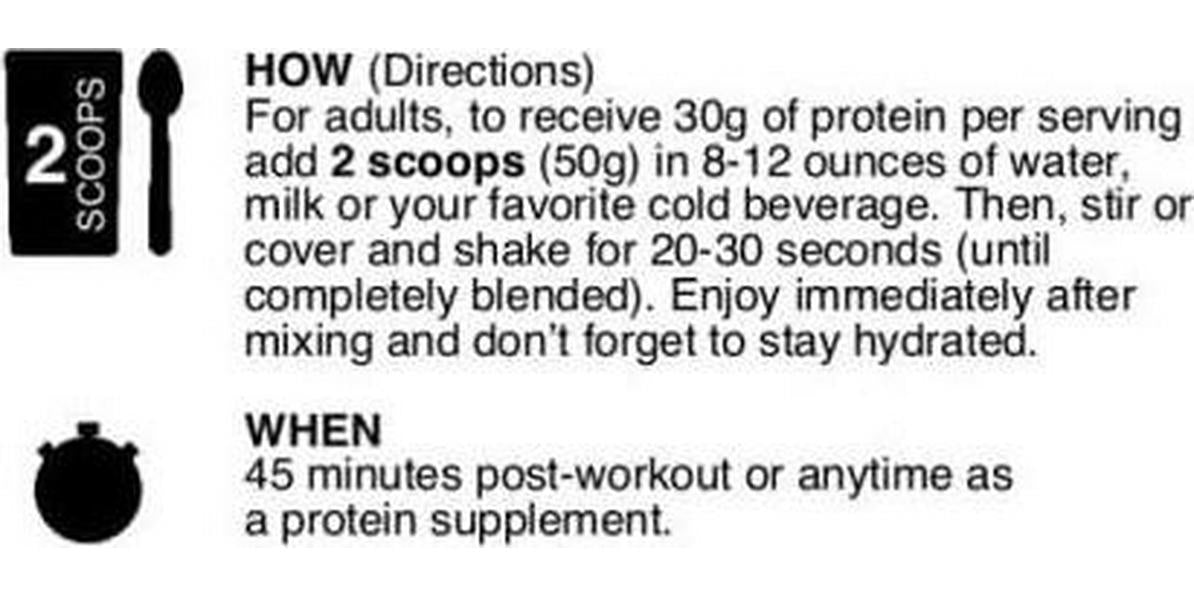 Equate Smooth Vanilla Whey Protein 2lbs