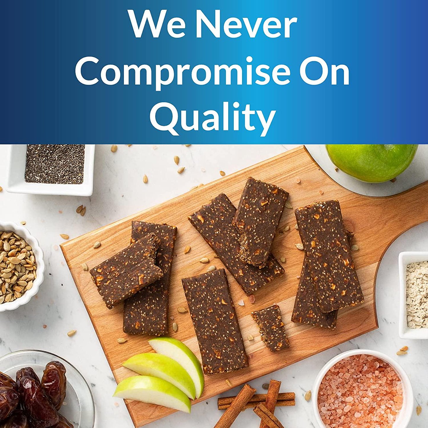 EquiLife - Whole Food Bars, Paleo and Vegan Protein Bars, Organic Nutrition Bars, 6g of Protein, Under 200 Calories, Crisp Apple Taste, Travel-Size, Gluten-Free, Soy-Free (Cinnamon Apple Crisp, 9 Count)