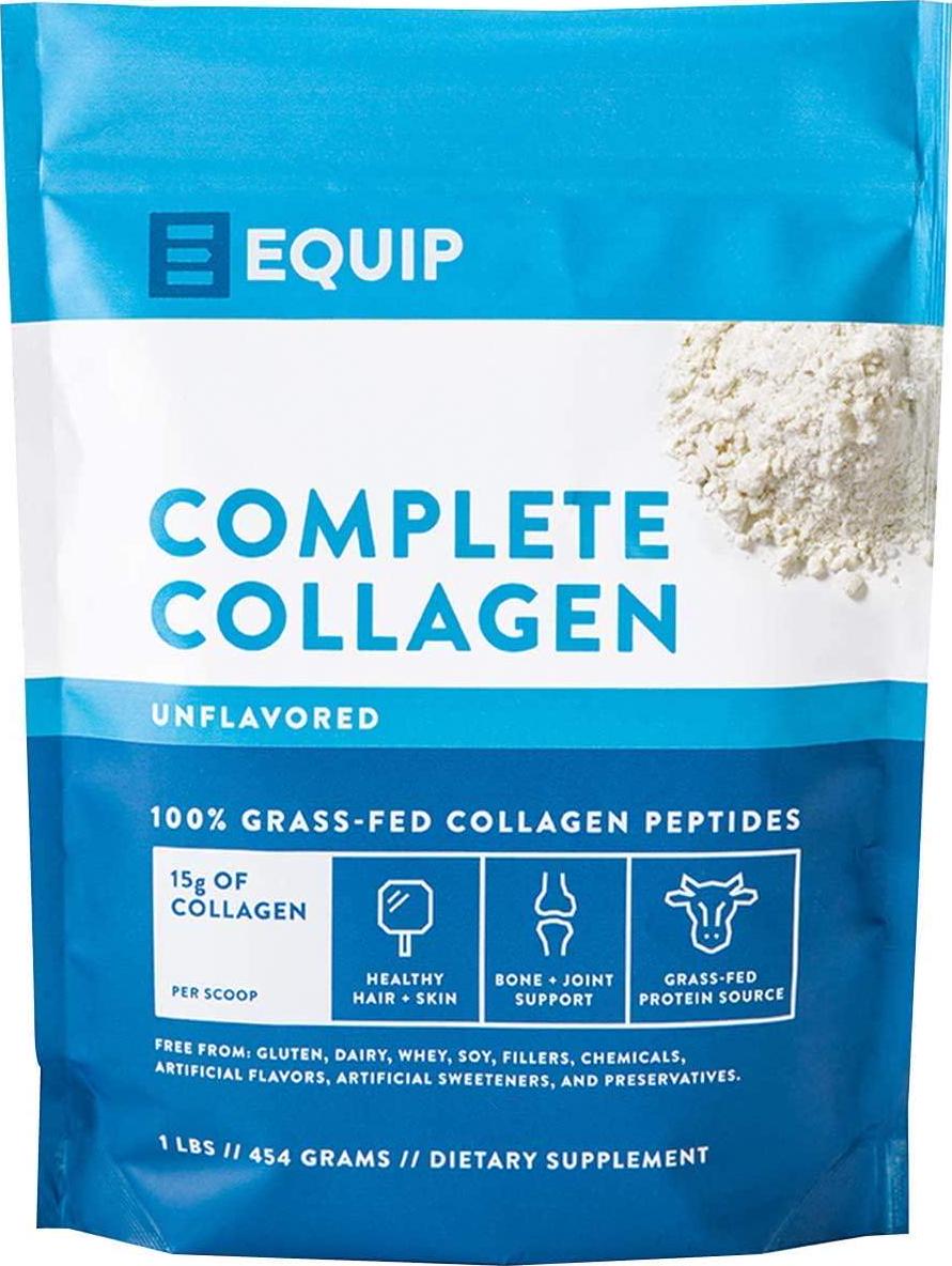 Equip Hydrolyzed Collagen Peptides Powder Supplement: Vital as Grass-fed Bovine Collagen Drink Formula | Keto Protein for Women and Men