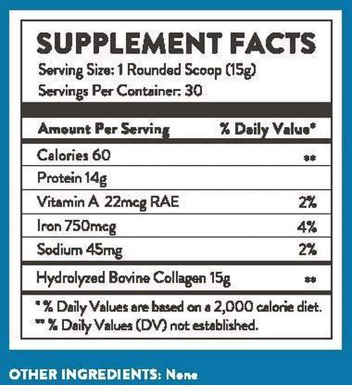 Equip Hydrolyzed Collagen Peptides Powder Supplement: Vital as Grass-fed Bovine Collagen Drink Formula | Keto Protein for Women and Men