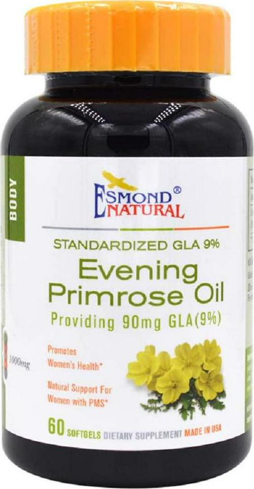 Esmond Natural Evening Primrose Oil, 1000mg, standarized GLA 9%