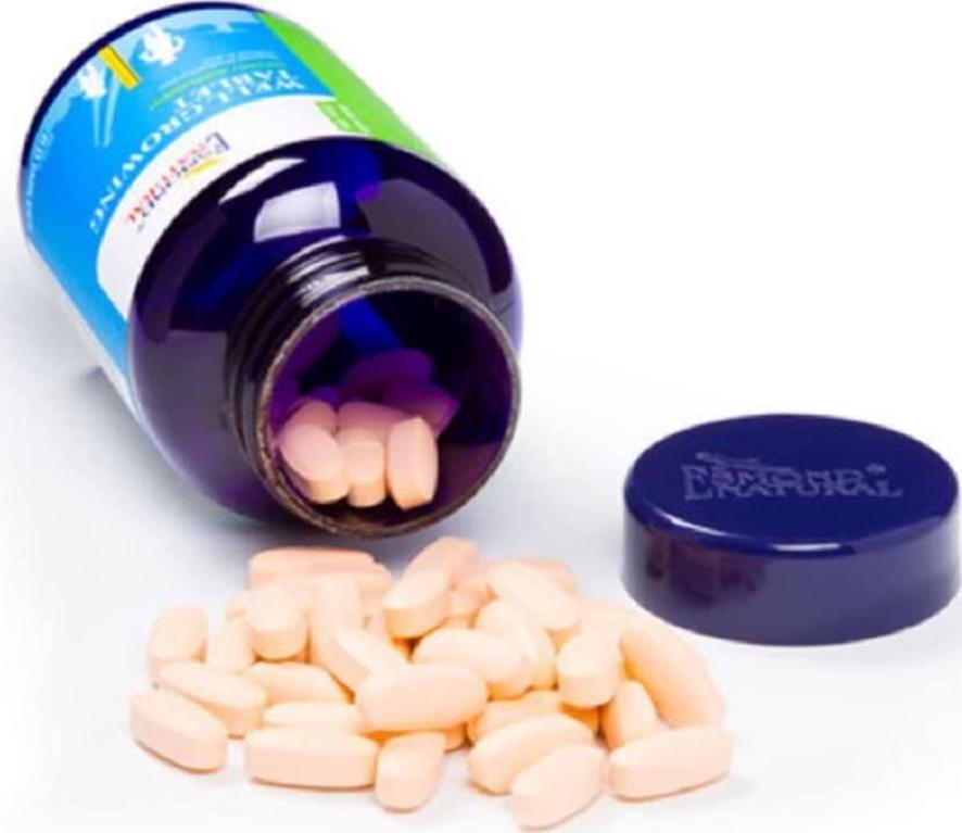 Esmond Natural: Well Growing Tablet (Regulate Physical Function, Improve Growth), Made in USA, FDA Facility, GMP, Natural Products Assn Certified-60 Tablets