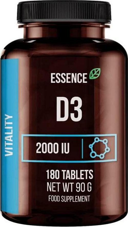 Essence Nutrition D3 2000 IU, 180 Tablets