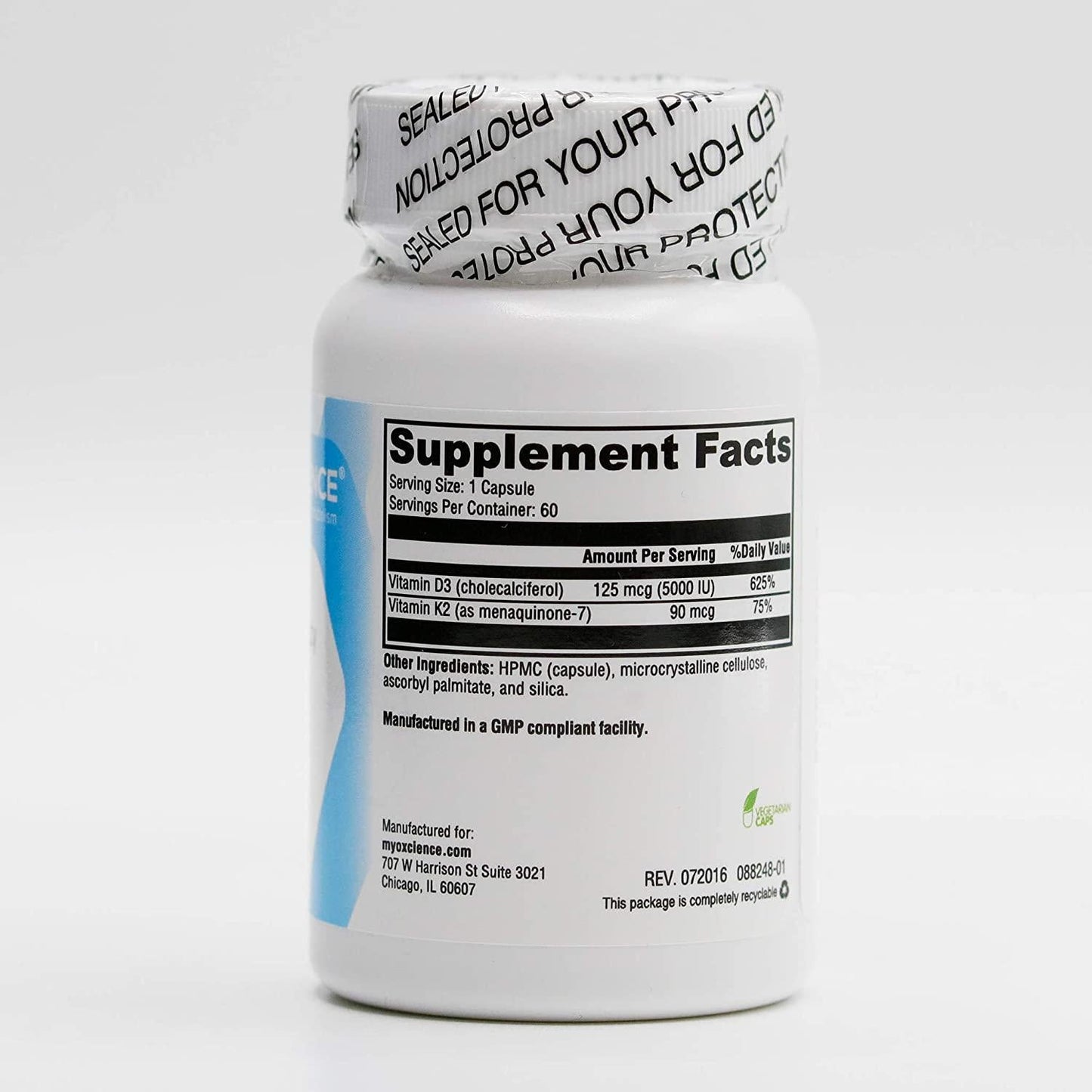 Essential Fatty Nutrients | Vitamin D3 5,000 IU | Vitamin K2 as MK-7 90 mcg