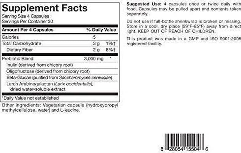 Essential PRE-Biotic Supplement 120 capsules