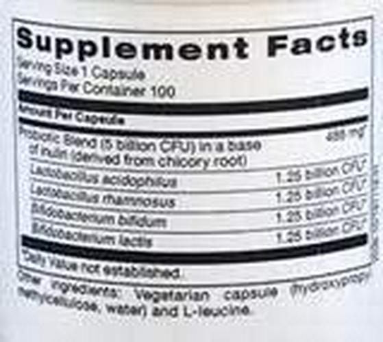 Essential Probiotics Plus by Being Well Essentials - 100 Vegetarian Capsules