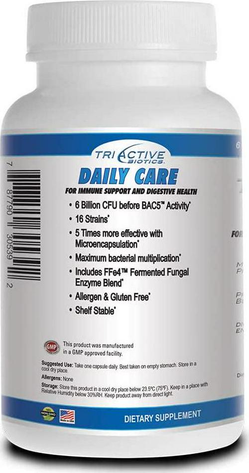 Essential Source - TriActive Biotics Daily Care Immune Support and Digestive Health - 90 Capsules
