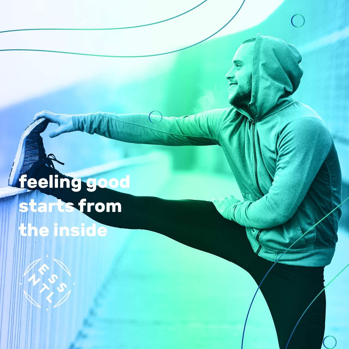 Essntlwellness Shield Immune Defense - Natural Immunity Support Supplement with Vitamin C, E, B6 and Zinc - Non-GMO Formula with Elderberry, Turmeric, Echinacea, Garlic Powder and Probiotics - 60 Capsules