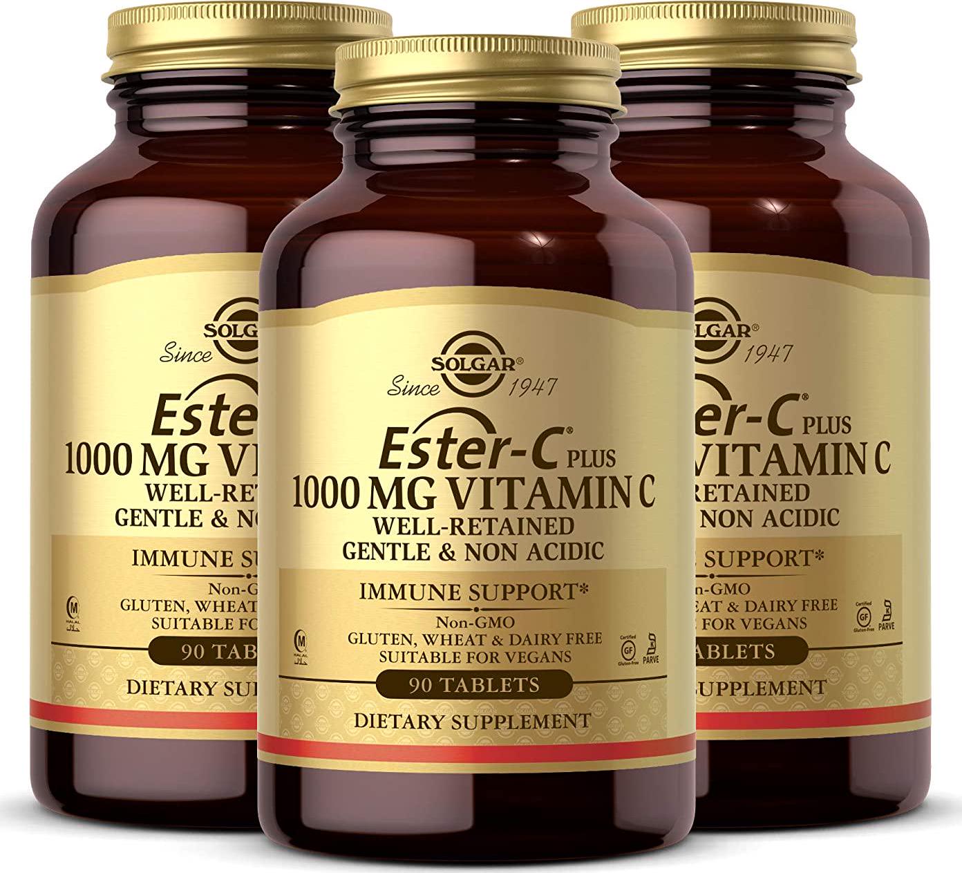 Ester-C Plus 1000mg 90 Tab 3-Pack