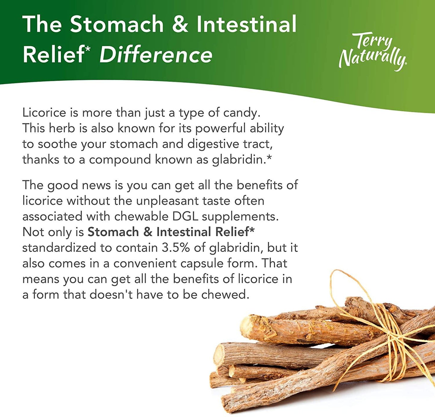 EuroPharma - Terry Naturally Advanced DGL - 60 Capsules