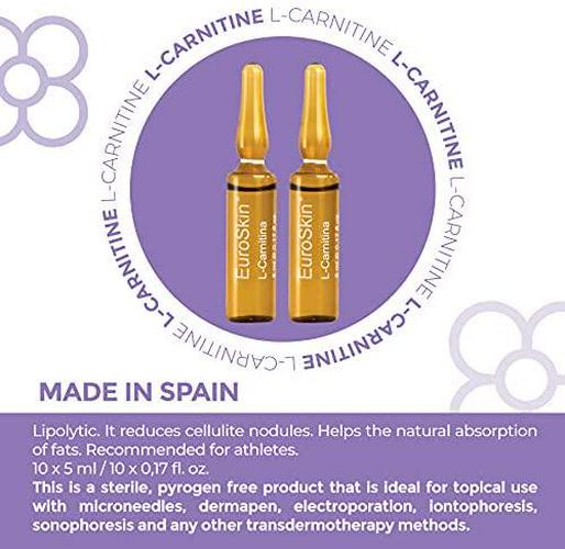 EuroSkin L-CARNITINE ACTIVE LINE 10x5ml/10x0,17fl.oz.