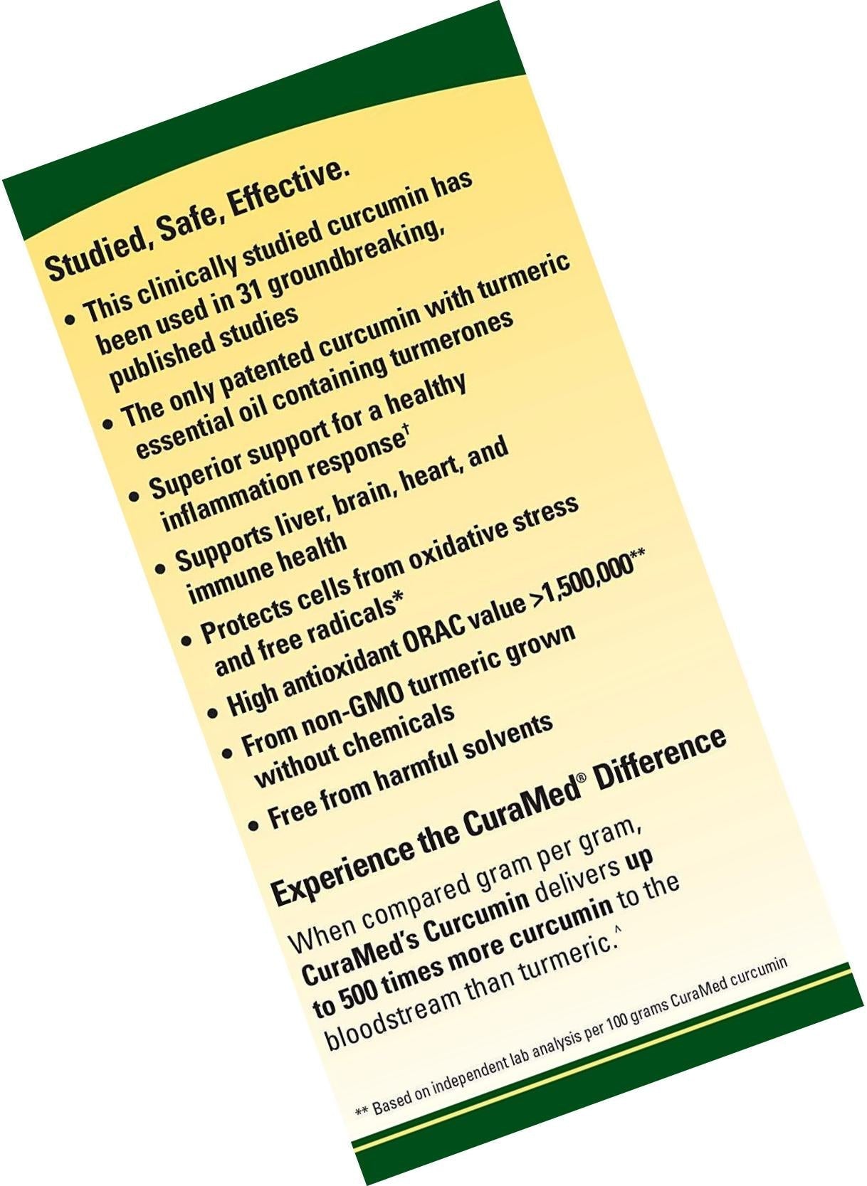 Europharma CuraMed 750 mg Softgels 60 ct