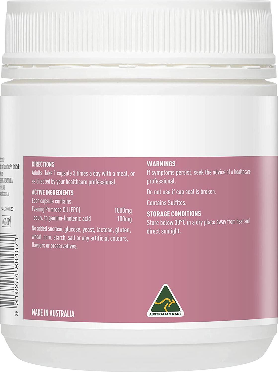 Evening Primrose Oil 1000mg Capsules