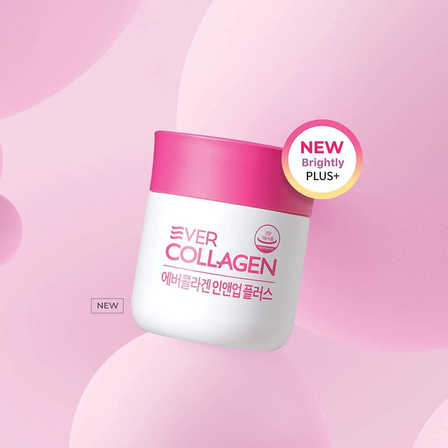 Ever Collagen in&UP Plus Skin Collagen Protein Tablets with Vitamin Supplements - 56 Ct - Low Molecular Collagen Peptides, Vitamin C, Vitamin D, Biotin, Selenium