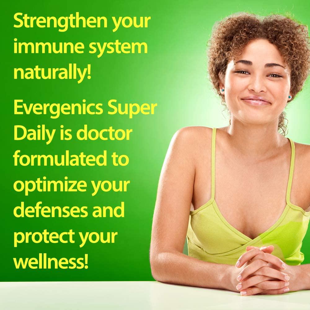 Evergenics Super Daily Wholefood Multivitamins, Minerals and Antioxidants for Adults. Delicious Gummies Offering Complete Daily Nutrition from Natural and Organic Ingredients. 90 Gummies.