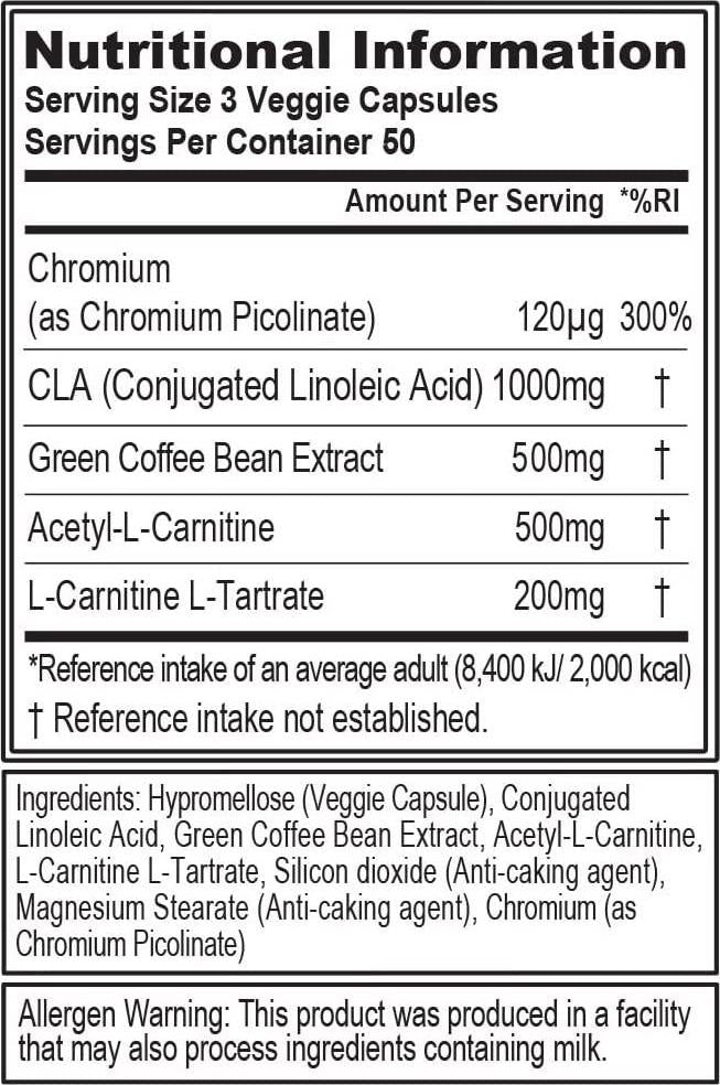 Evlution Nutrition Lean Mode Zero-Stimulant Weight Management Support, Capsules (50 Servings)