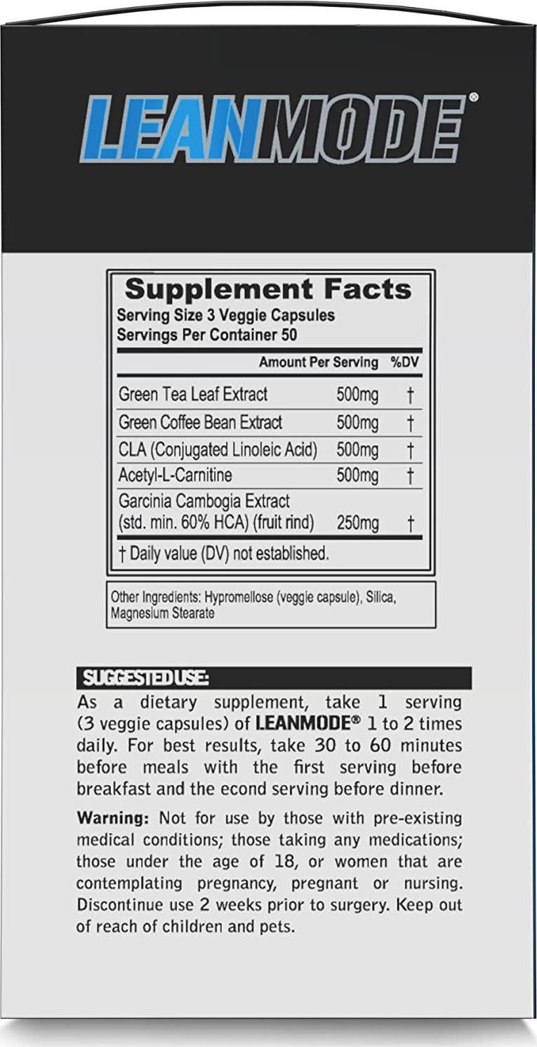 Evlution Nutrition Trans4ormation Mode Stack Trans4orm (60 Serving), Lean Mode (50 Serving) Weight Loss Diet Kit, Diet Pills for Men and Women