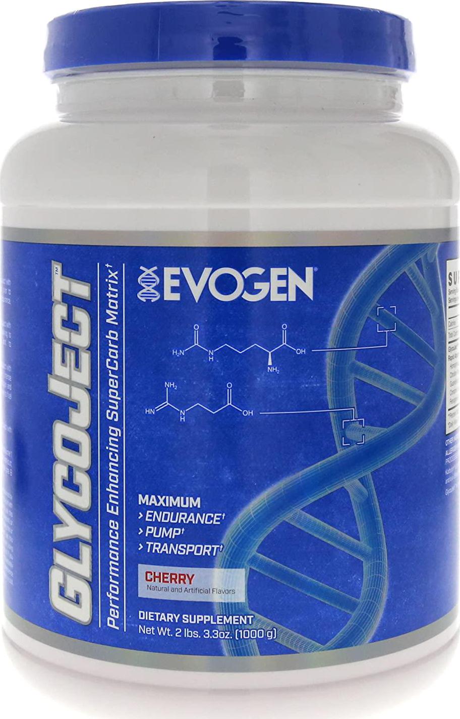 Evogen GlycoJect | Extreme Karbolyn Carbohydrate Powder | Cherry | 36 Servings