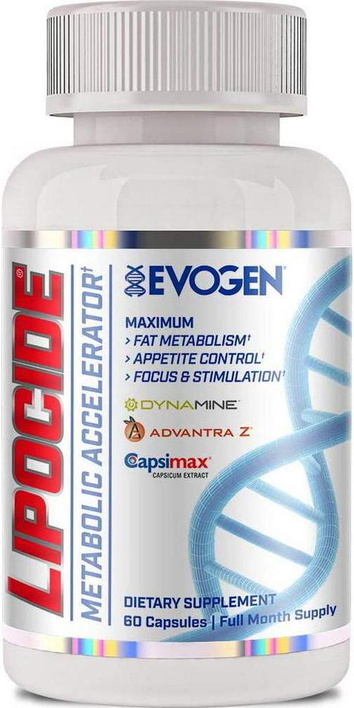 Evogen Nutrition Lipocide | Metabolic Accelerator | 60 Servings