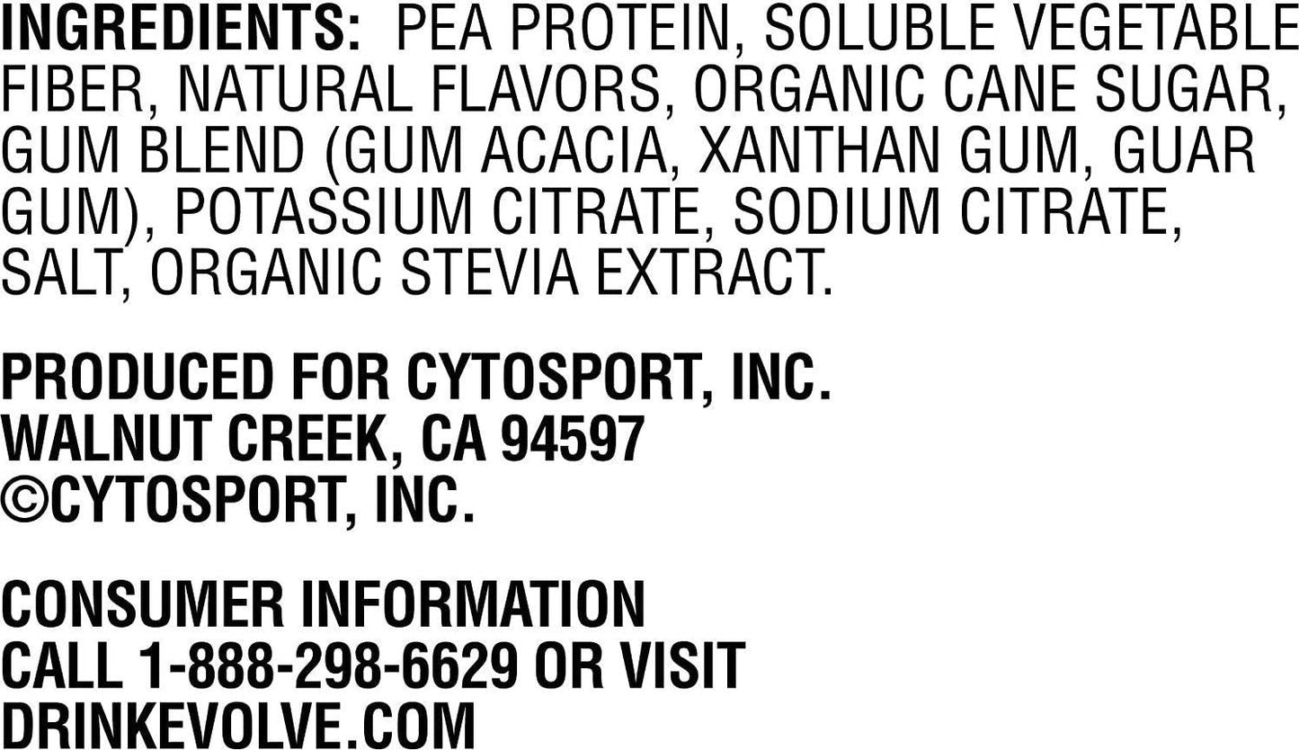 Evolve Protein Powder, Ideal Vanilla, 20g Protein, 1 Pound