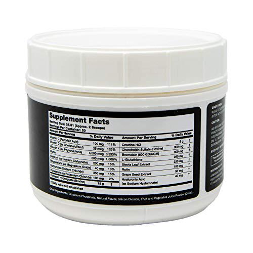 Excellerate Recovery Supplements Post Workout Recovery Drink | Promotes Exercise Recovery, Muscle Growth, Nutrition, Focus | Berry Flavor