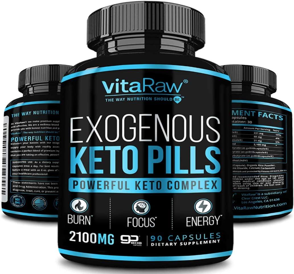 '- Exogenous Keto Pills - 3X Powerful Dose - 2100mg - Best Keto Burn Diet Pills - Advanced Keto Supplement - Max Strength Keto Diet Pills for Women and Men - Nutricity.com.au