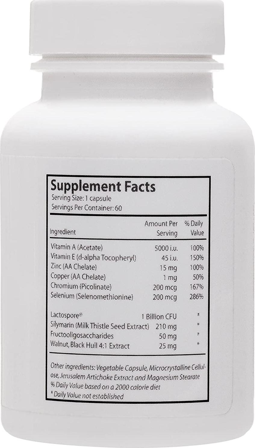 Exposed Skin Care Probiotic Complex - Skin Balancing Dietary Supplements, Assist Your Skin Care Routine with a Healthy Immune System, 60 ct Capsules