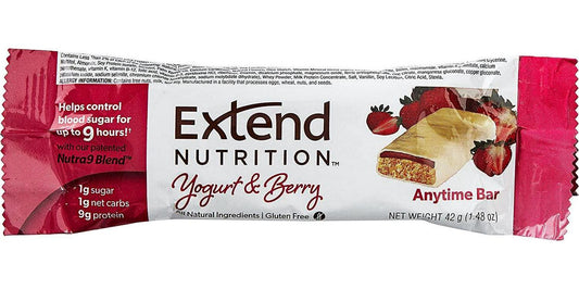 ExtendBar Extend Protein Bar, Yogurt and Berry 1.48 Ounce