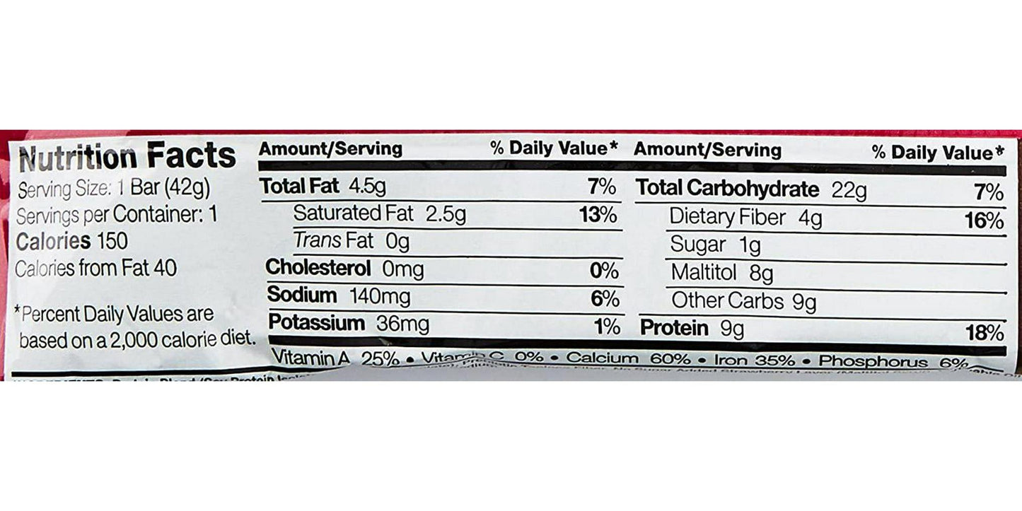 ExtendBar Extend Protein Bar, Yogurt and Berry 1.48 Ounce
