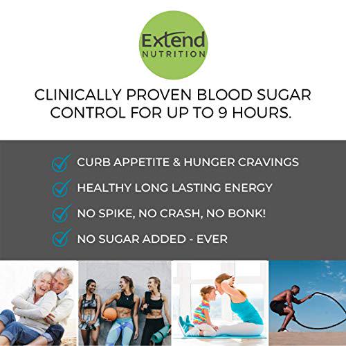 Extend Bar Snacks for Energy and Intermittent Fasting, 1.48 ounce 15 Count (Yogurt and Lemon)