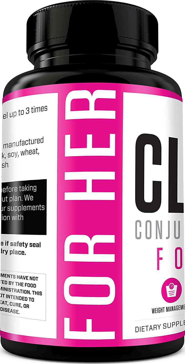 Extra Strength CLA for Women - 1500mg High Potency Weight Loss Supplement - Conjugated Lineolic Acid from Safflower Oil - Stimulant-Free Fat Burner - 120 Softgels - Sheer Strength - Packaging May Vary