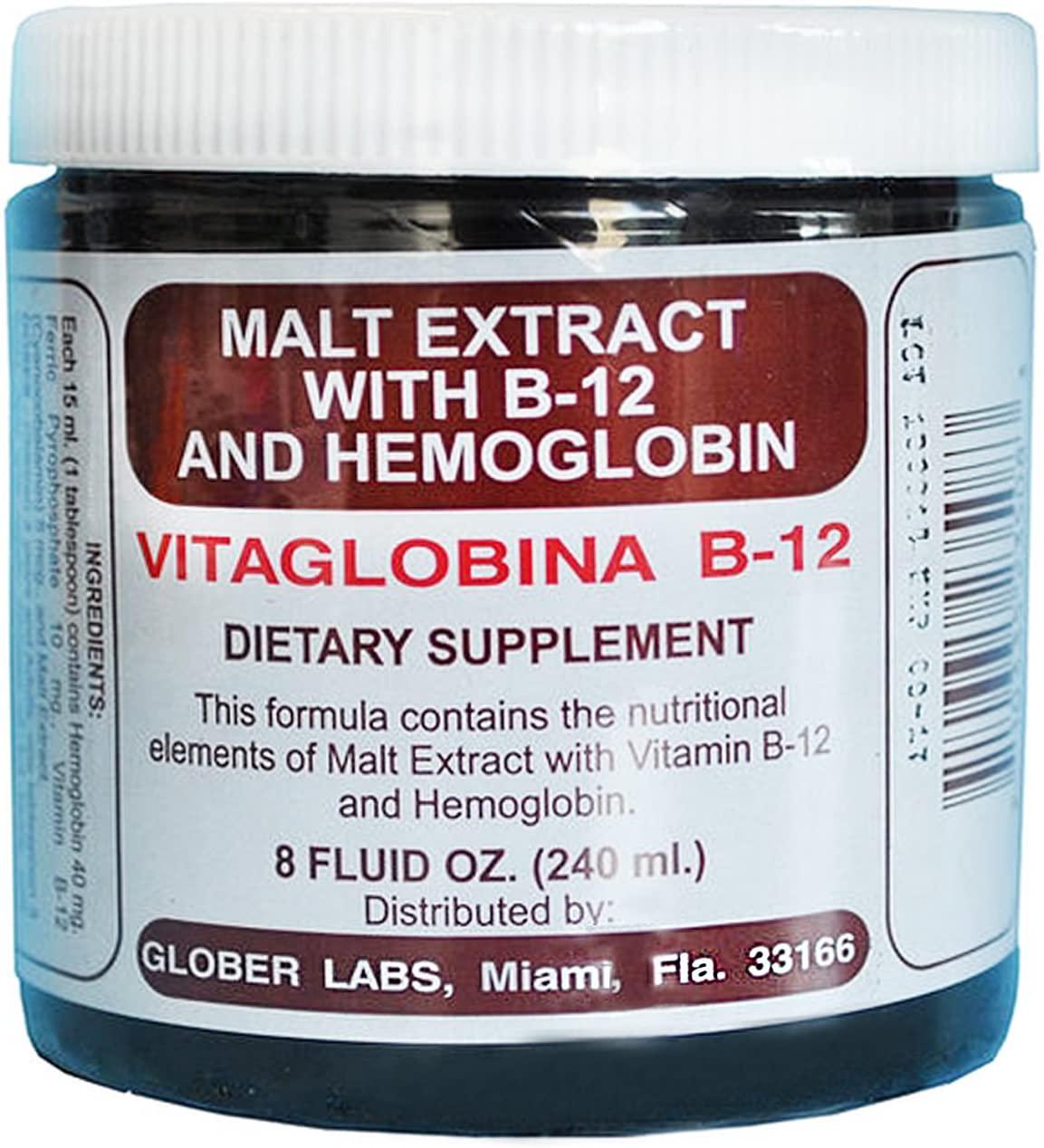 Extracto De Malta Con Hemoglobina Y B-12vitaglobina B-12