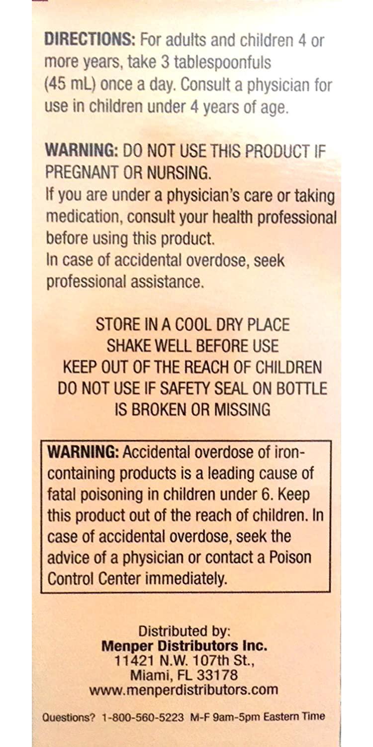 Extracto de Malta Con Hemoglobina 16 oz. Menper 2-Pack