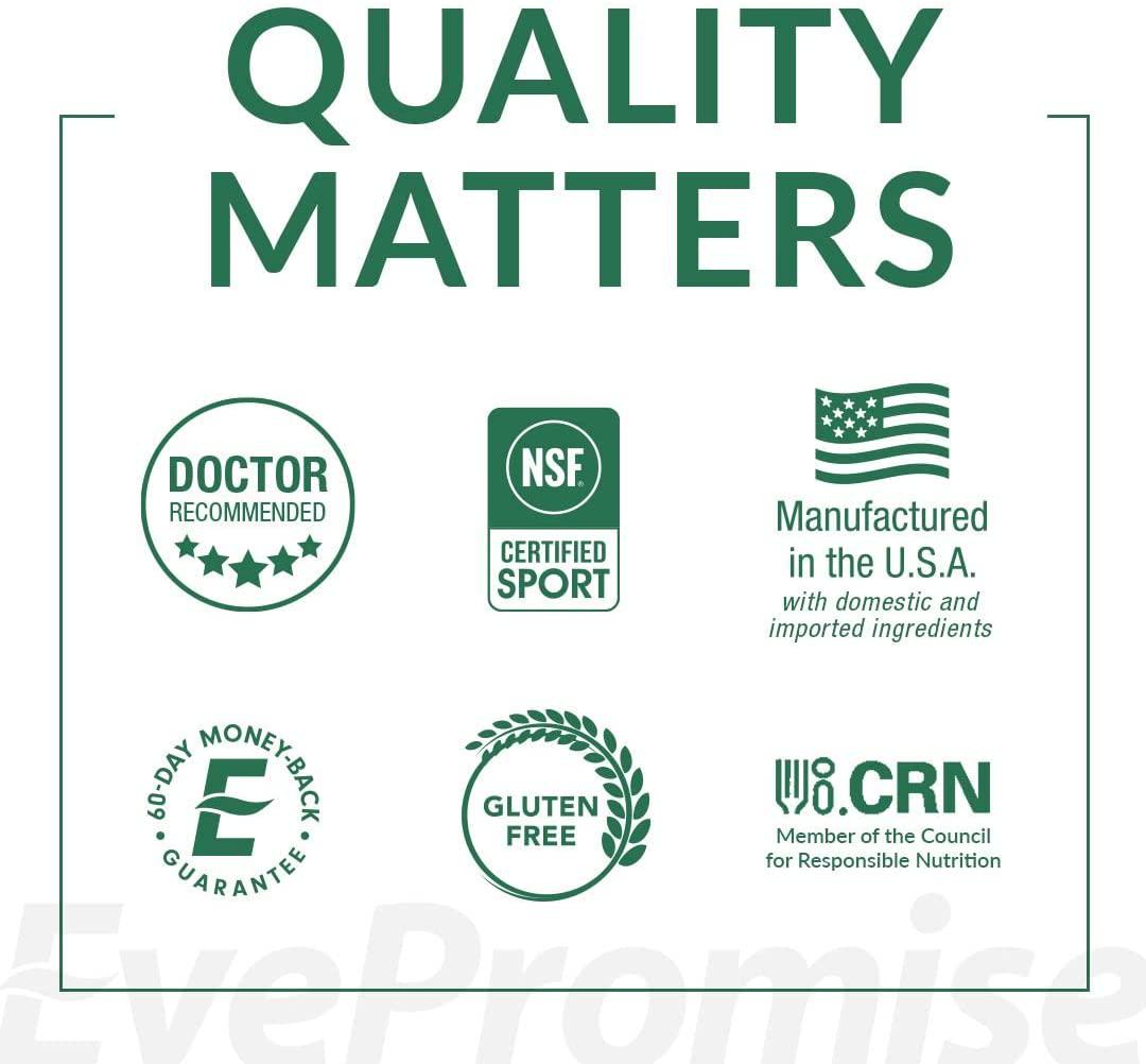 EyePromise Vizual Edge Pro Performance Eye Vitamin - NSF Certified for Sports - 1 Month Supply of The Ultimate Visual Performance for Pro Athletes (30)